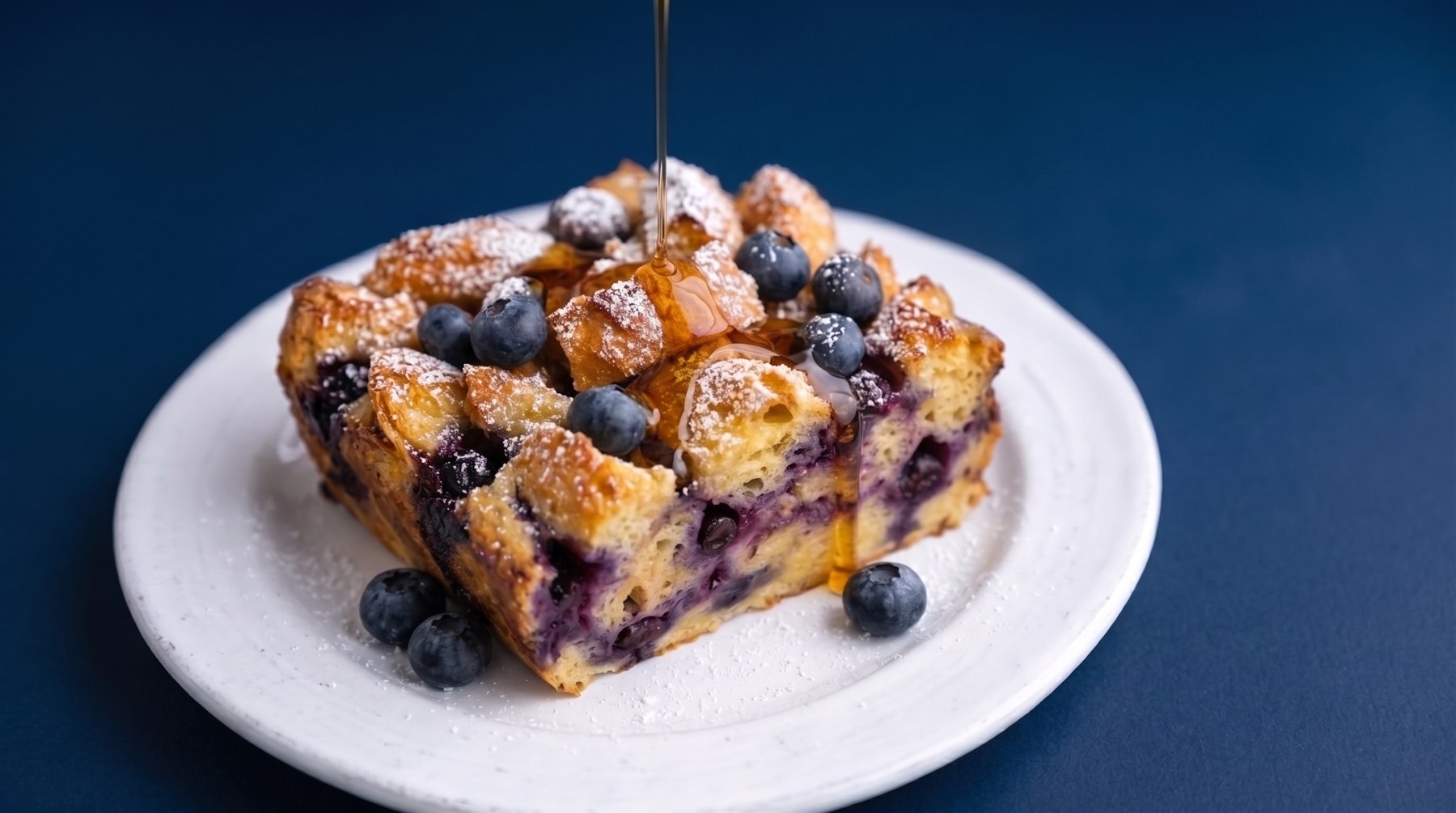 Blueberry French Toast Casserole